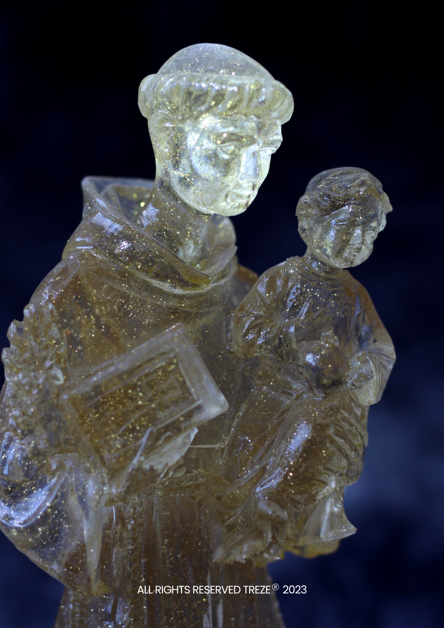 TREZE _ Snato Antonio GLITTER